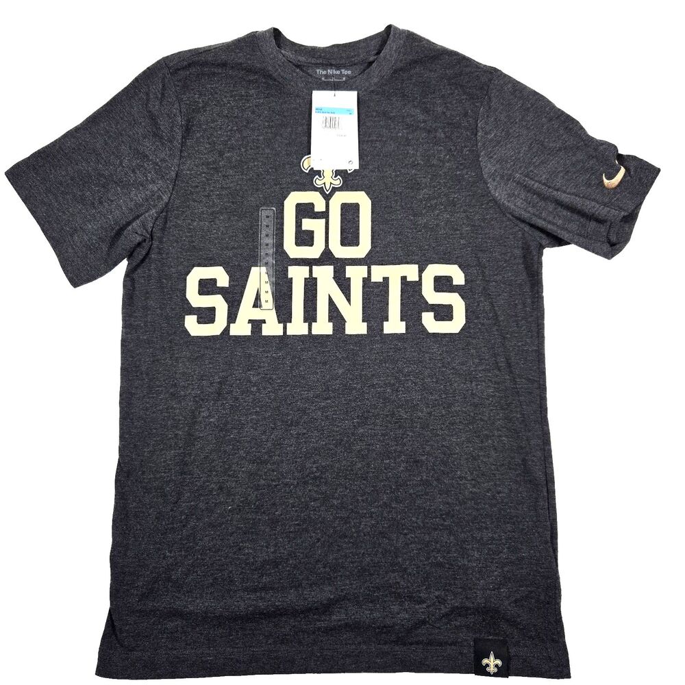 New Orleans Saints Men's Nike Black NFL T-Shirt Size Medium NWT New